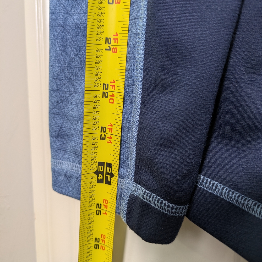 The North Face Navy/Light Blu Patterned Colorway Pullover Warm Camping Winter - Picture 13 of 16